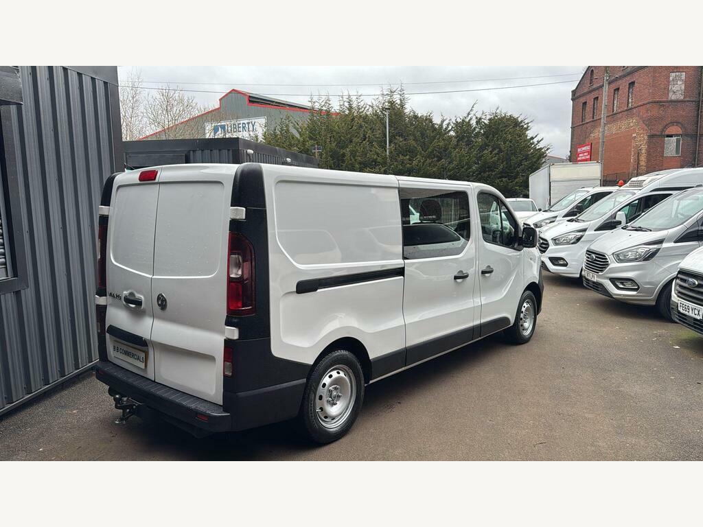 Vauxhall Vivaro 1.6 Cdti 2900 Crew Van L2 H1 Euro 6 White #3
