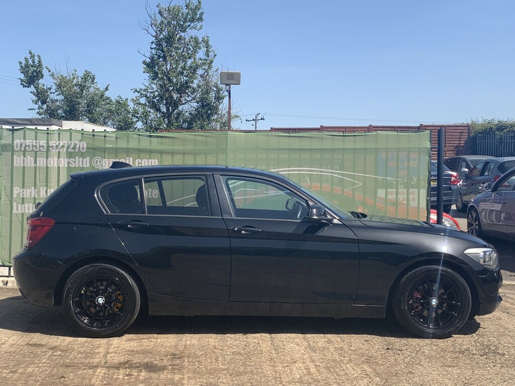 BMW 1 Series 1.6 116D Efficientdynamics 5-Door 201414 LN14XOB Black #4