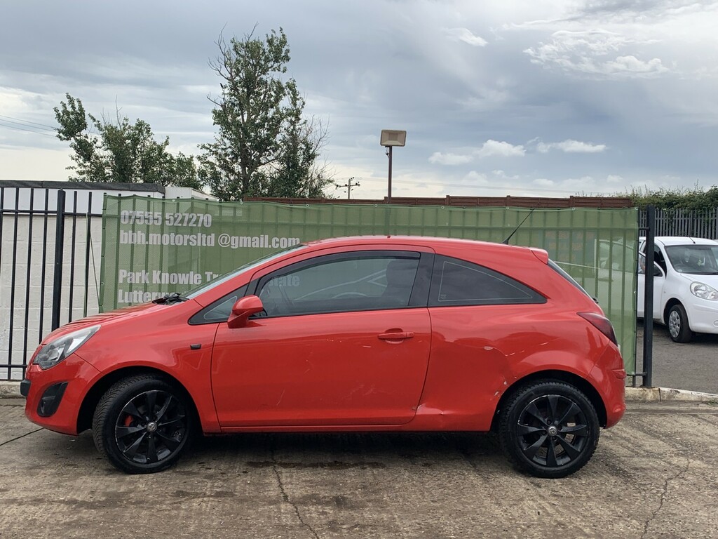 Vauxhall Corsa 1.2 16V Excite 201464 BD64YVW Red #5
