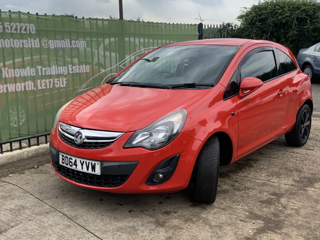 Vauxhall Corsa 1.2 16V Excite 201464 BD64YVW Red #3