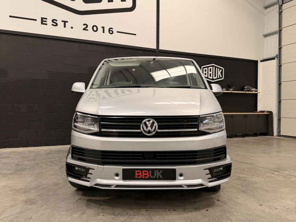 Volkswagen Transporter 2.0 Tdi T32 Bluemotion Tech Highline LJ18RXN Silver #6