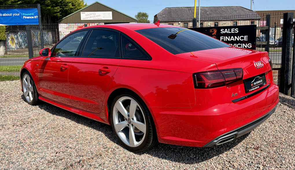 Audi A6 Tdi Ultra S Line MT18SXJ Red #3