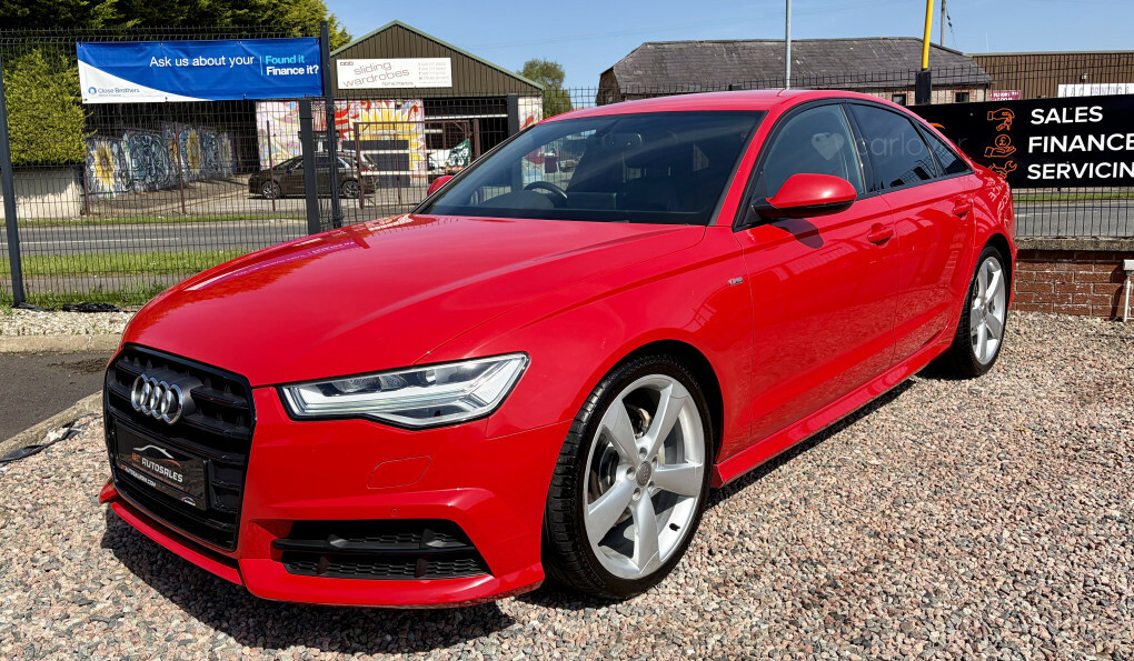 Audi A6 Tdi Ultra S Line MT18SXJ Red #2