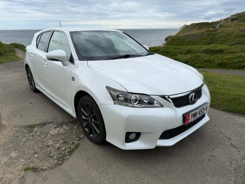Lexus CT F Sport - 2012 12 White