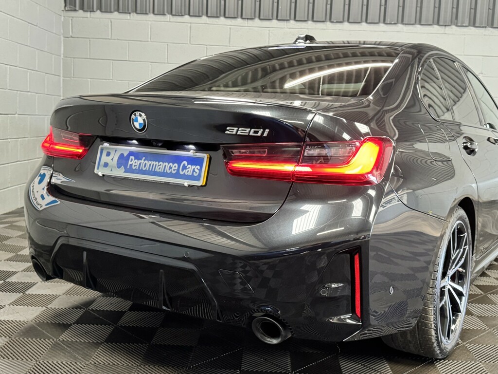 BMW 3 Series Saloon 2.0 320I M Sport Saloon 202373 YA73PVL Black #3