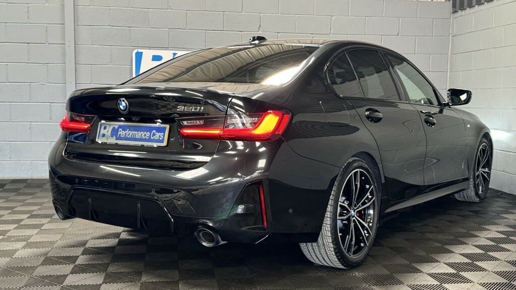 BMW 3 Series Saloon 2.0 320I M Sport Saloon 202373 YA73PVL Black #4