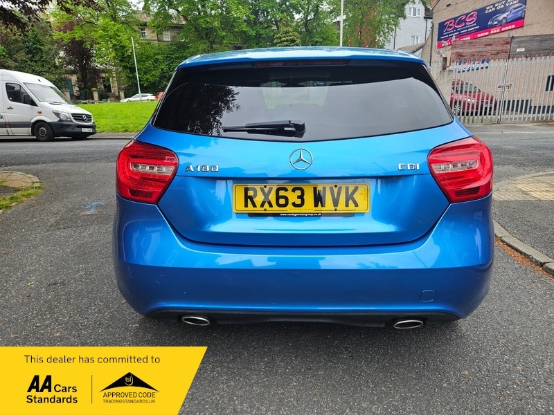 Mercedes-Benz A Class A180 Cdi Blueefficiency Sport RX63WVK Blue #6