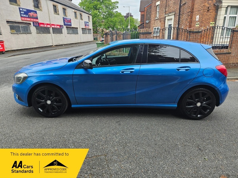 Mercedes-Benz A Class A180 Cdi Blueefficiency Sport RX63WVK Blue #4