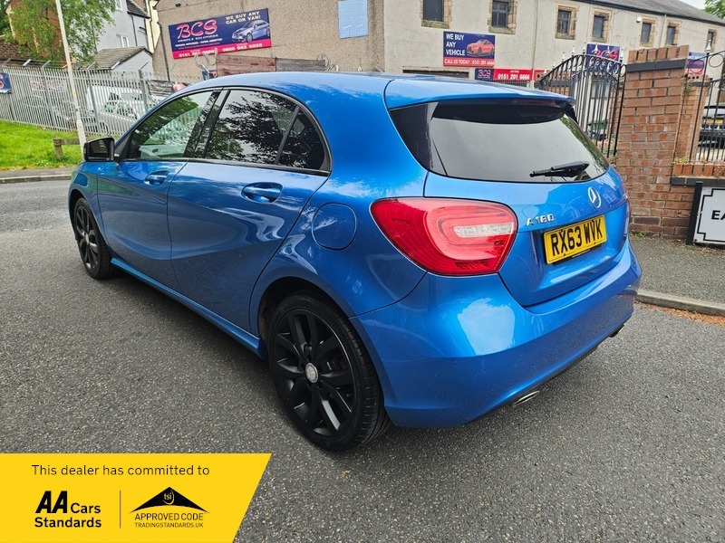 Mercedes-Benz A Class A180 Cdi Blueefficiency Sport RX63WVK Blue #5