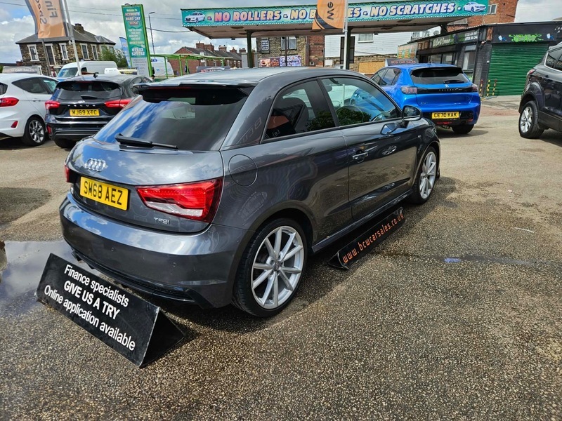 Audi A1 Tfsi S Line Black SM68AEZ Grey #3