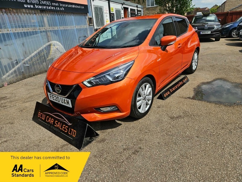 Nissan Micra Ig-t Acenta Xtronic Orange