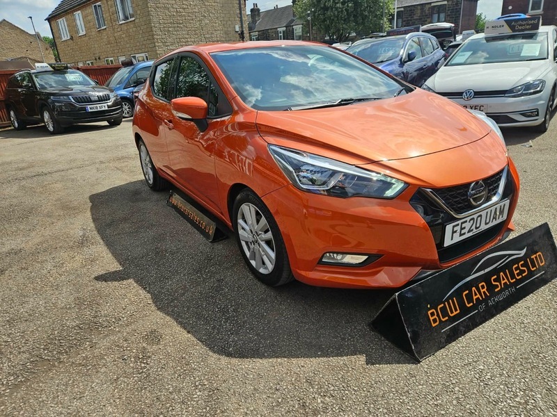 Nissan Micra Ig-t Acenta Xtronic FE20UAM Orange #2