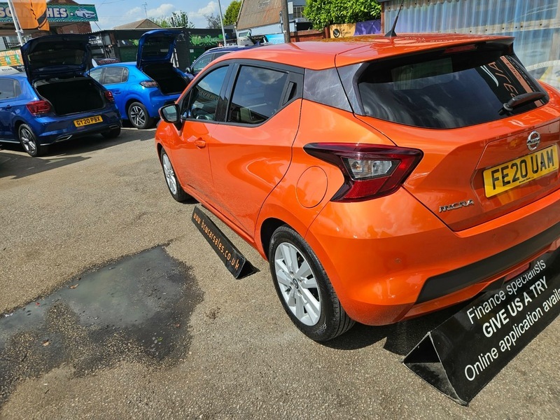 Nissan Micra Ig-t Acenta Xtronic FE20UAM Orange #4