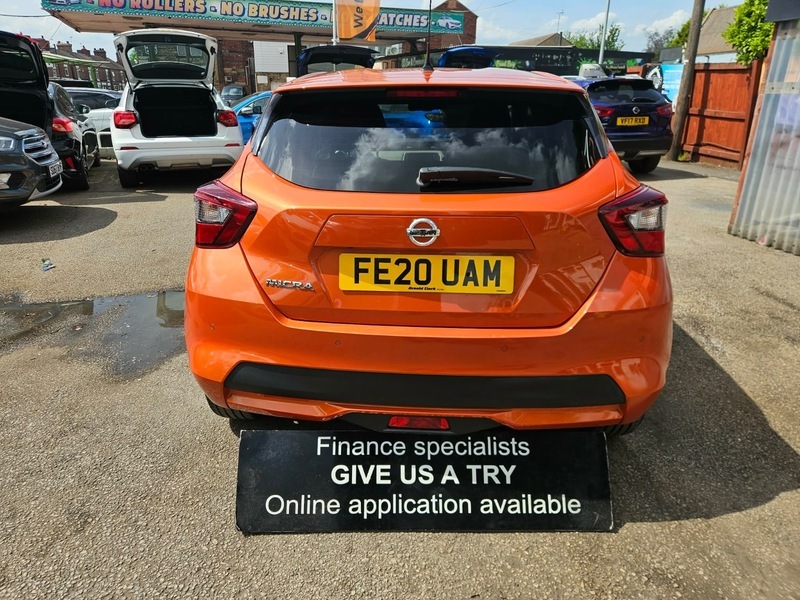Nissan Micra Ig-t Acenta Xtronic FE20UAM Orange #5