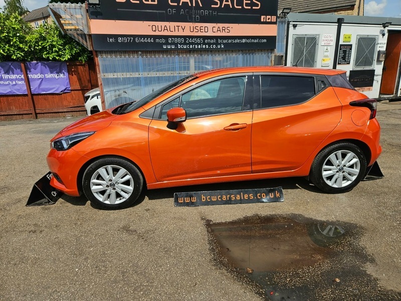 Nissan Micra Ig-t Acenta Xtronic FE20UAM Orange #6