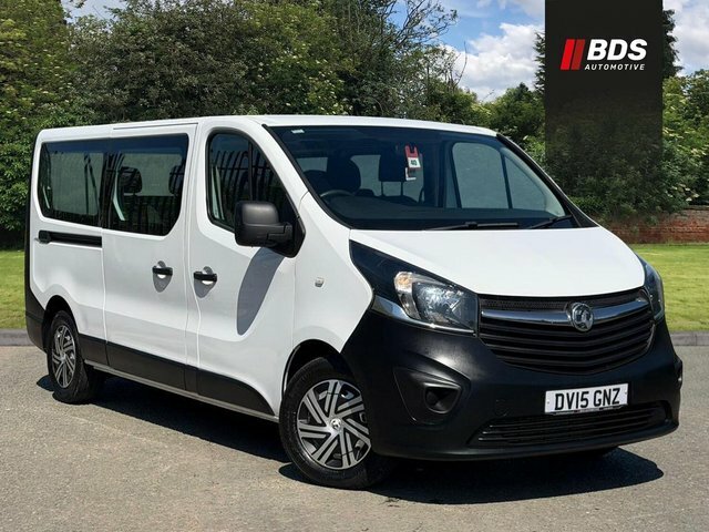 Vauxhall Vivaro 1.6 Cdti 2900 L2 H1 9 Seat White