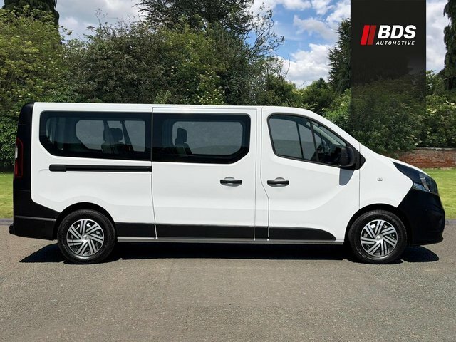Vauxhall Vivaro 1.6 Cdti 2900 L2 H1 9 Seat DV15GNZ White #2