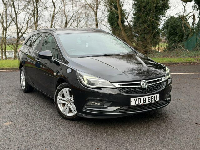 Vauxhall Astra 1.6 Cdti Blueinjection Tech Line Nav Sports Tourer Black