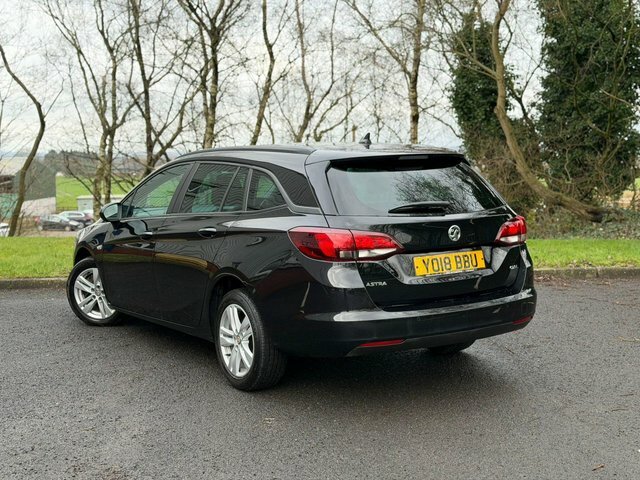 Vauxhall Astra 1.6 Cdti Blueinjection Tech Line Nav Sports Tourer YO18BBU Black #5