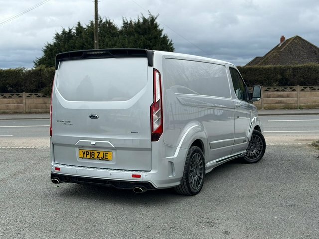 Ford Transit Custom 2.0 320 Msrt L1 H1 Euro 6 YP18ZJE Silver #3