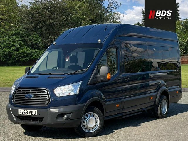 Ford Transit Custom 2.2 460 Trend L4 H3 17 Seats Euro 6 Ulez Blue #3