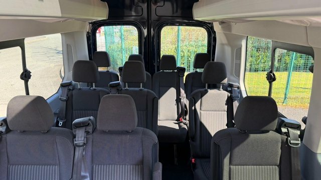 Ford Transit Custom 2.2 460 Trend L4 H3 17 Seats Euro 6 Ulez Blue #5