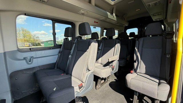 Ford Transit Custom 2.2 460 Trend L4 H3 17 Seats Euro 6 Ulez Blue #6