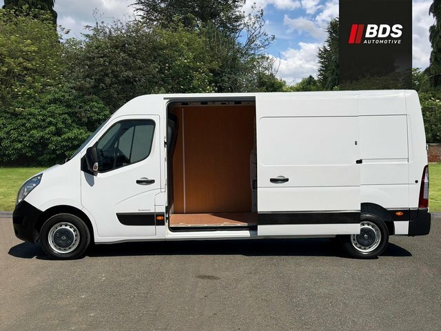 Renault Master 2.3 Dci 35 Business Fwd Lwb Medium Roof Euro 6 LGZ9682 White #6