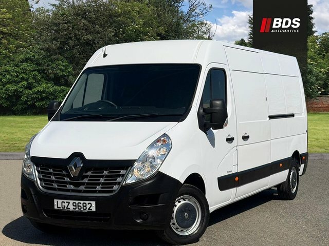 Renault Master 2.3 Dci 35 Business Fwd Lwb Medium Roof Euro 6 LGZ9682 White #4