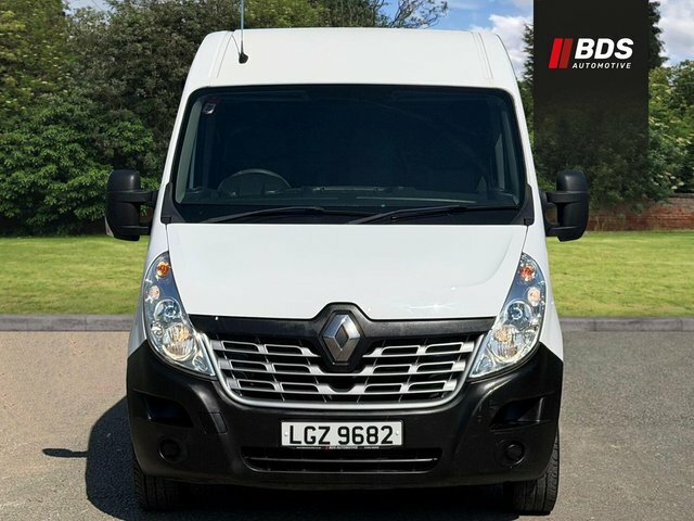 Renault Master 2.3 Dci 35 Business Fwd Lwb Medium Roof Euro 6 LGZ9682 White #3