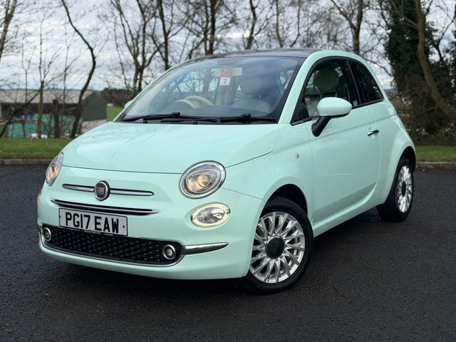 Fiat 500 1.2 Lounge Euro 6 Ss PG17EAW Green #3