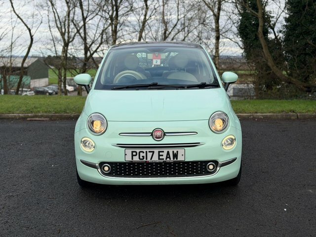 Fiat 500 1.2 Lounge Euro 6 Ss PG17EAW Green #2