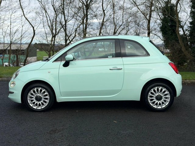 Fiat 500 1.2 Lounge Euro 6 Ss PG17EAW Green #4