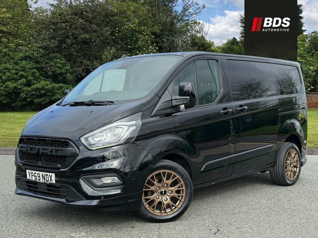 Ford Transit Custom 2.0 280 Ecoblue Limited L1 H1 Euro 6 Ss YP69NDX Black #3
