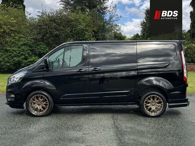 Ford Transit Custom 2.0 280 Ecoblue Limited L1 H1 Euro 6 Ss YP69NDX Black #4