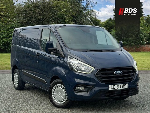Ford Transit Custom 2.0 320 Ecoblue Trend L1 H1 Euro 6 LD18TWY Blue