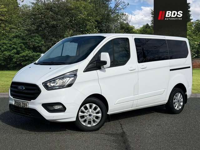 Ford Transit Custom 2.0 320 Trend Kombi Euro 6 9 Seat PX68ZBV White #3