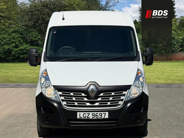 Renault Master 2.3 Dci 35 Business Fwd Lwb Medium Roof Euro 6 LGZ9697 White #3