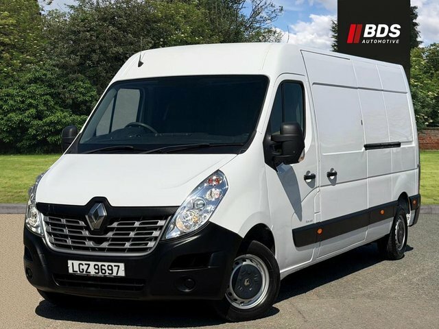 Renault Master 2.3 Dci 35 Business Fwd Lwb Medium Roof Euro 6 LGZ9697 White #4
