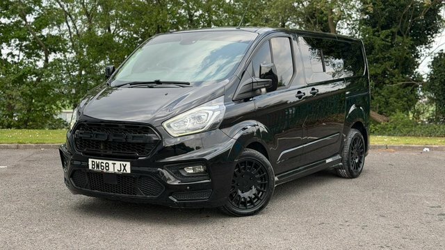 Ford Transit Custom 2.0 280 Ecoblue Limited L1 H1 Euro 6 BW68TJX Black #3