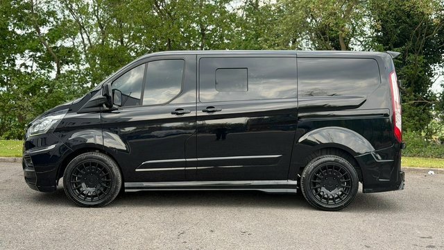 Ford Transit Custom 2.0 280 Ecoblue Limited L1 H1 Euro 6 BW68TJX Black #4