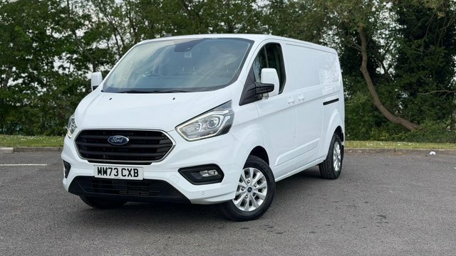 Ford Transit Custom 2.0 300 Ecoblue Limited L2 H1 Euro 6 Ss MM73CXB White #3