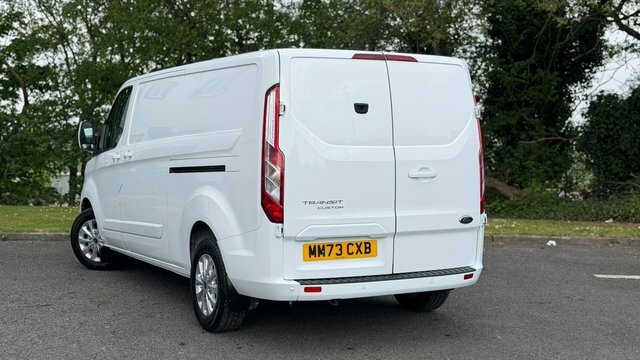 Ford Transit Custom 2.0 300 Ecoblue Limited L2 H1 Euro 6 Ss MM73CXB White #6