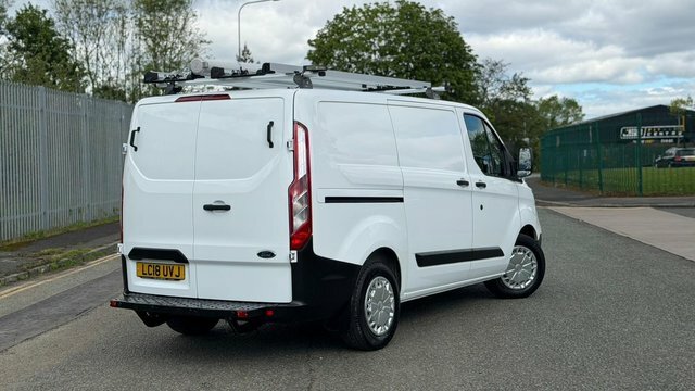 Ford Transit Custom 2.0 320 L1 H1 Euro 6 Twin Sliding Door LC18UVJ White #4