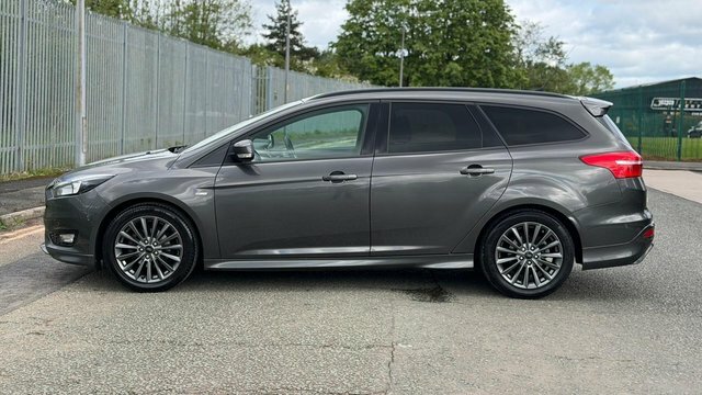 Ford Focus 1.5 Tdci Ecoboost St-line Euro 6 Ss AY17OEE Grey #5