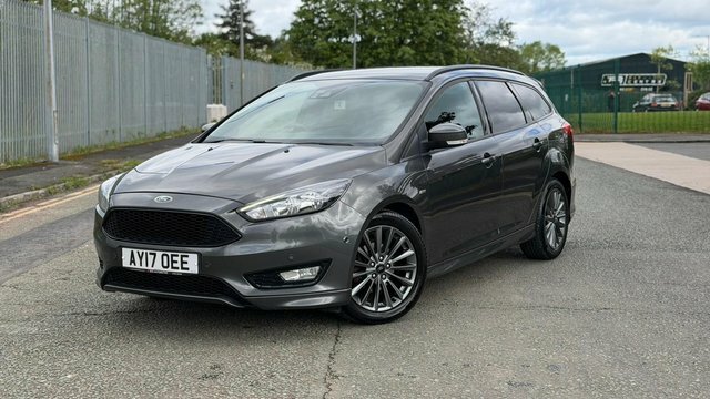 Ford Focus 1.5 Tdci Ecoboost St-line Euro 6 Ss AY17OEE Grey #3