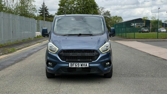 Ford Transit Custom 2.0 300 Ecoblue Limited L1 H1 Euro 6 Ss BF69WHA Blue #2