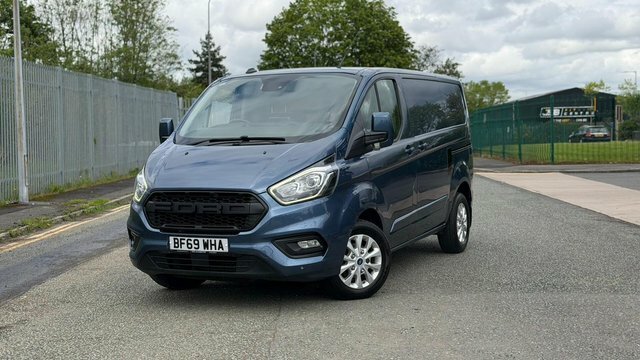 Ford Transit Custom 2.0 300 Ecoblue Limited L1 H1 Euro 6 Ss BF69WHA Blue #4
