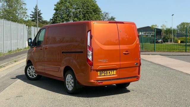 Ford Transit Custom 2.0 280 Ecoblue Limited L1 H1 Euro 6 BP68KTT Orange #5