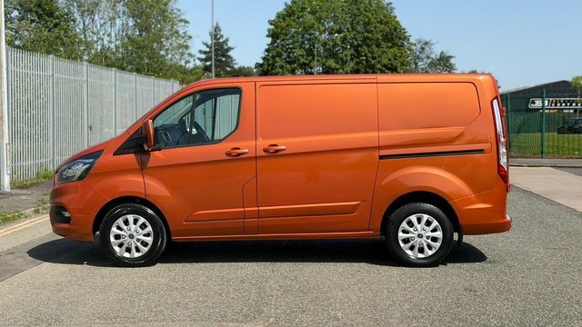 Ford Transit Custom 2.0 280 Ecoblue Limited L1 H1 Euro 6 BP68KTT Orange #4